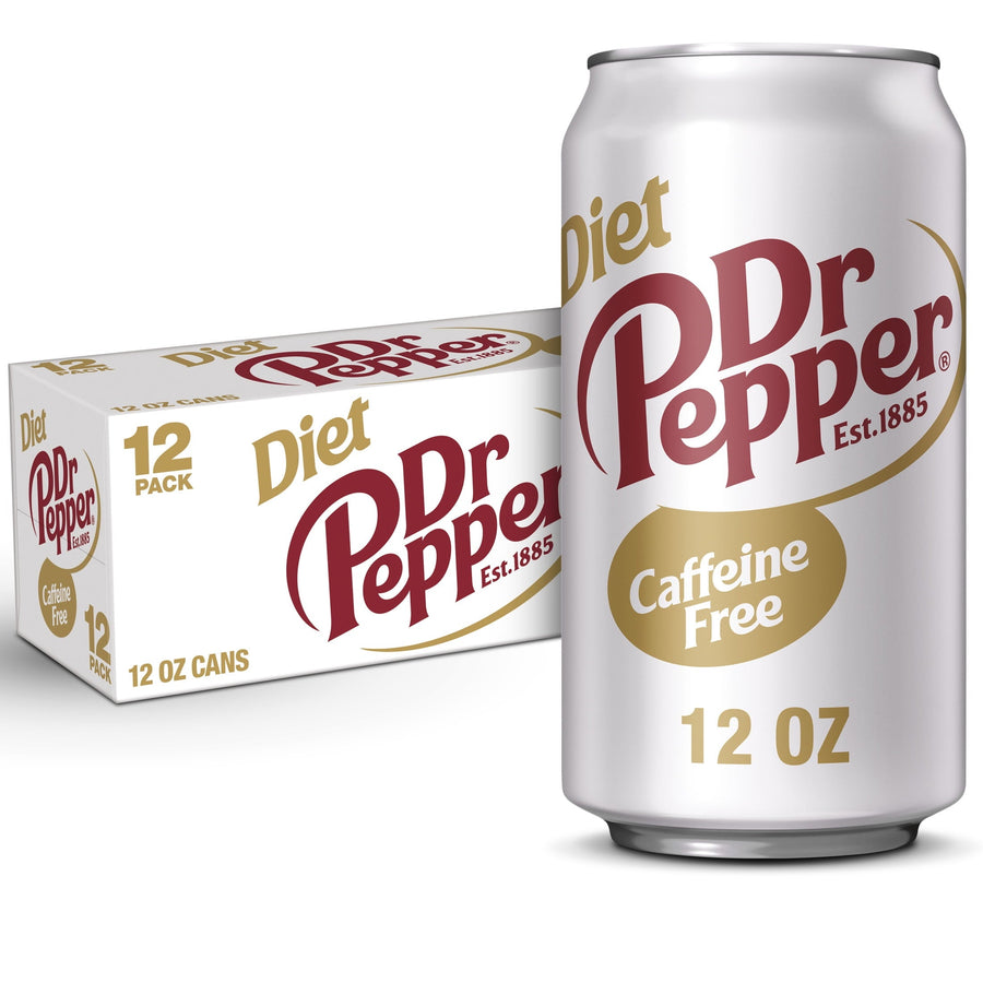 Caffeine Free Diet Dr Pepper Soda - Core Flavor